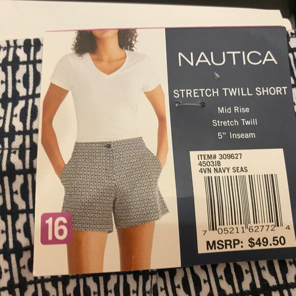 Nautica Women Stretch Twill Short - Picture 4 of 8
